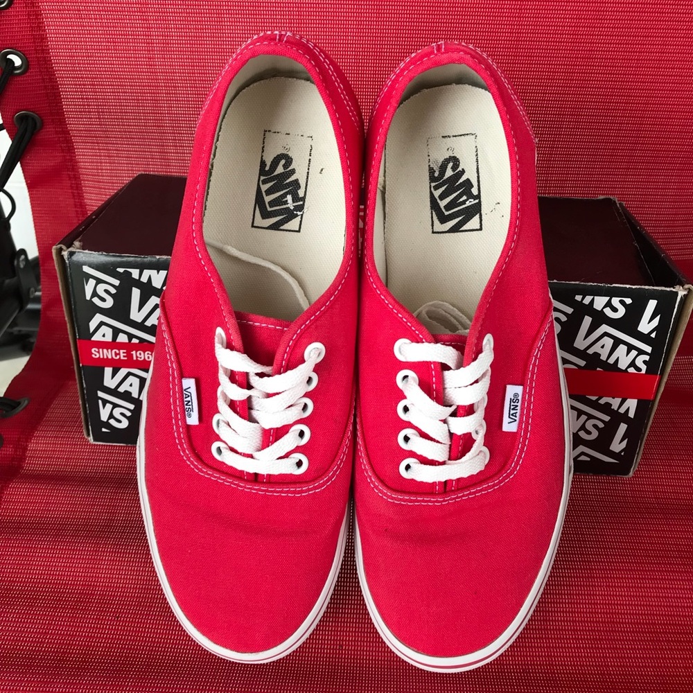 Red Vans